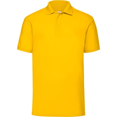 Fruit of the Loom Heren 65/35 Poloshirt (Zonnebloem)