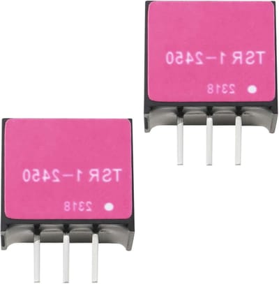 Allecto Plus - 2 stuks Niet-geïsoleerde DC/DC converter 5V 1A - Schakelende Regulator voor Apparaat Installaties met Efficiënte Stroomconversie
