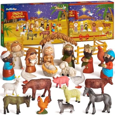 Adventskalender voor Kinderen met Speelgoed - 24 Dagen Aftelkalender voor Kerstmis