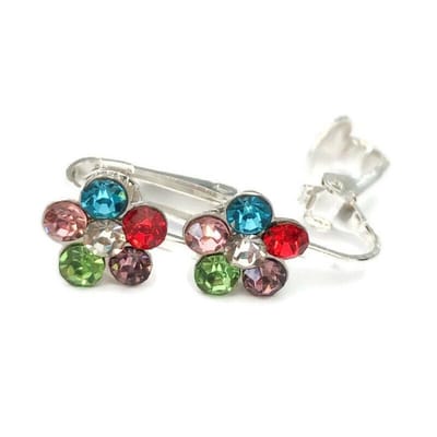 Clip Oorbellen Kinderen - Oorclips - Bloem - Glitter- Regenboog - Knopje - MNQ bijoux
