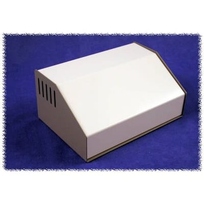 Hammond Electronics 519-0910 Consolebehuizing (l x b x h) 150 x 218 x 100 mm Staal Grijs 1 stuk(s)