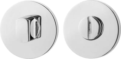 Toiletgarnituur - RVS gepolijst - RVS - GPF - Binnendeur - GPF0903.45 50x6mm stift 8mm RVS gepolijst
