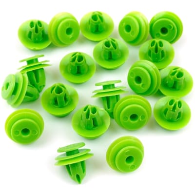 BCF5022-1 20 Pièces Panneau de Porte Garniture Intérieure Retenue Clips Verts pour Honda 91560 SZW 003