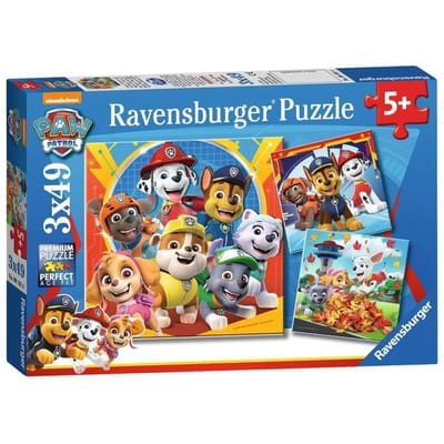 3 puzzles 49 stuks klaar voor redding / pat'patrol Ravensburger