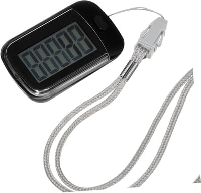 Draagbare Stappenteller - Activiteit Tracker - Wandelen Hardlopen - Met Clip Lanyard - 62 x 4 cm - Zoals Getoond