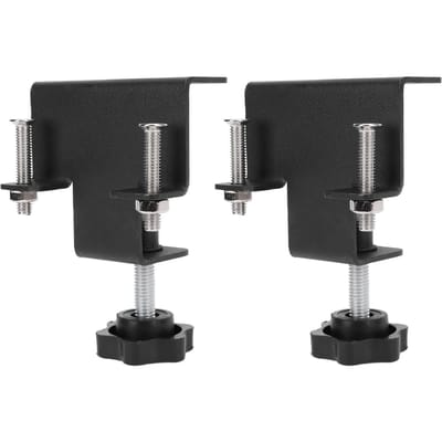 2 PCS Pince Universelle d'Armoire Acier Inoxydable Antidérapant Pinces d'Installation de Façade de Tiroir pour noir