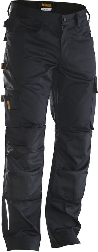 Jobman 2324 Service Trousers Stretch 65232420 - Zwart - C48