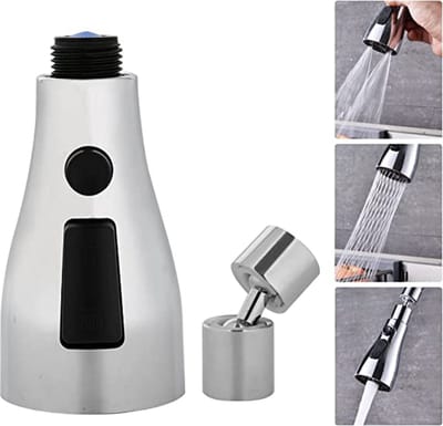 waterbesparend opzetstuk voor kraan (roestvrij) kraan opzetstuk / kraan opzetstuk - faucet attachment - Crane extension