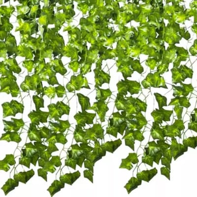 Kunstmatige Klimop Slinger - 6.3m (3 x 2.1 meter) Decoratieve Slinger voor Huis en Tuin / Ballonlint ref19732 Gardlov