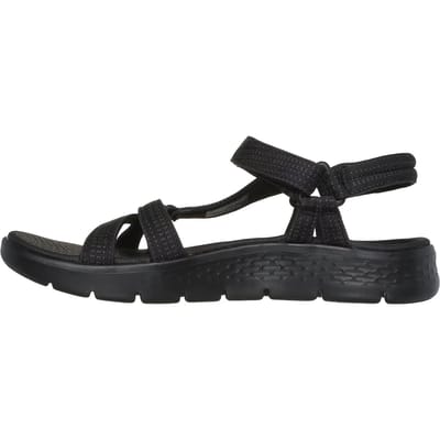 Skechers Go Walk Flex Zandal - Sublime - Dames Sandalen - Zwart