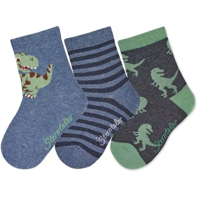 Sokken met dino patroon voor kinderen Sterntaler (x3)