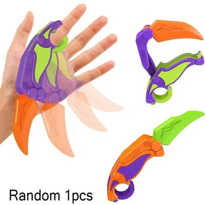 Pistolets jouets pour enfants Gravity 1911 EVA Launcher Gun Toy Fidget Toy pour enfants adultes Jouets anti-stress Enfants Cadeaux de décompression purple