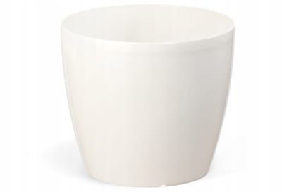 Magnolia Pot/Deksel 18cm Crème - Kunststof, Hoogglans