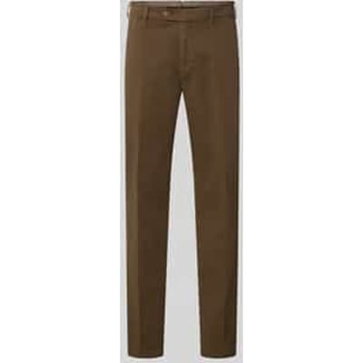 Regular fit chino van katoenmix model 'Lupus'