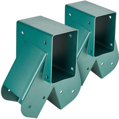 Supports Intermédiaires pour Balançoire en A, Quincaillerie Robuste en Acier au Carbone pour Balançoire avec Matériel de Montage, Support de Balançoire DIY Kit de Balançoire pour