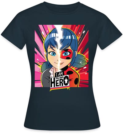 Miraculous I Am My Own Hero Ladybug Marinette T-Shirt Dames