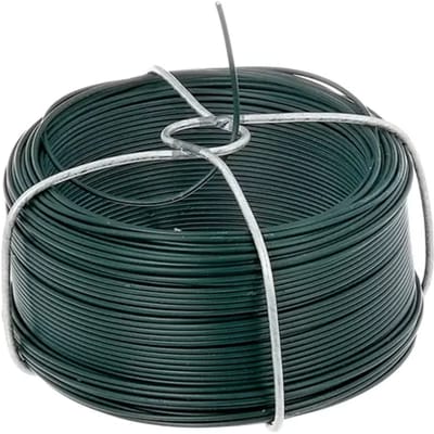 Alberts Draadspoel Ruwstaal Gegalvaniseerd Groen 1,2mm 50m