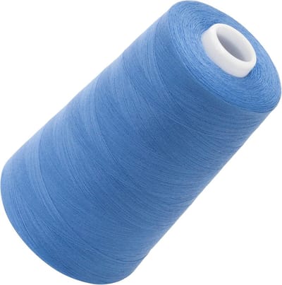 Naaigarenhaspel Polyester - Confectie Garen - Kleding Maken - 4000 Meter Lengte - Dikte 120 - Blauw Parel Lila