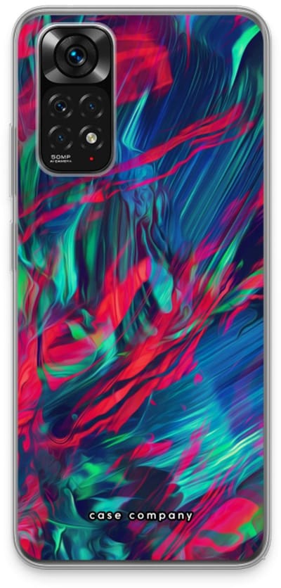 Case Company® - Hoesje geschikt voor Xiaomi Redmi Note 11 hoesje - Pilgrims Of The Sea - Soft Cover Telefoonhoesje - Bescherming aan alle Kanten en Schermrand