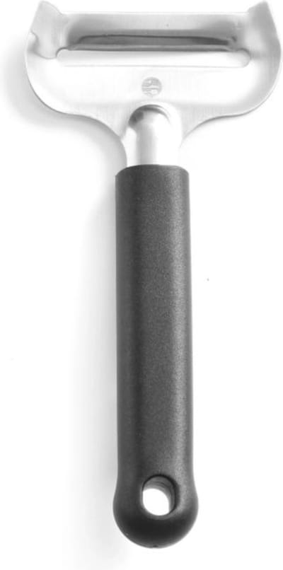 HENDI Kaasschaaf voor zachte kaas – breed mes – anti-plak ontwerp – 160 mm – zwart