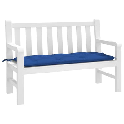 vidaXL - Tuinbankkussen - 120x50x7 - cm - oxford - stof - blauw