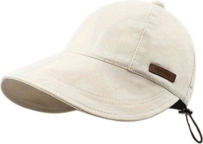 Livano Zonnehoed - Reishoed - UV Beschermende Hoed - Bucket Hat - Festival - Pet - Hoedje Voor Dames - Hoofdbescherming - Beige