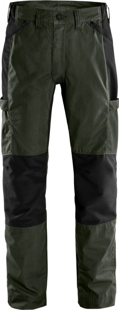 Fristads Servicebroek Stretch 2540 Lwr - Legergroen/zwart - C52