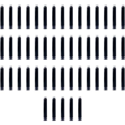 50 of 100 stuks vulpeninktcartridges rode kleur inkt navulcartridge met 3,4 mm boringdiameter 50pcs