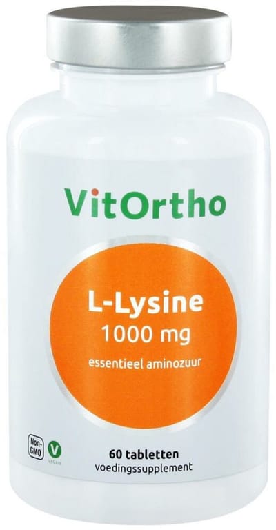 VitOrtho L-Lysine 1000 mg - 60 tabletten