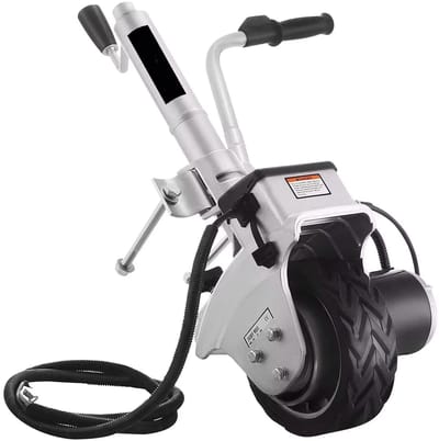 NaevaMi Neuswiel Aanhangwagen - Elektrisch Neuswiel – Gemotoriseerd Neuswiel – Caravan & Camperaccessoires - Caravan Mover - 350W 12V - 2270KG
