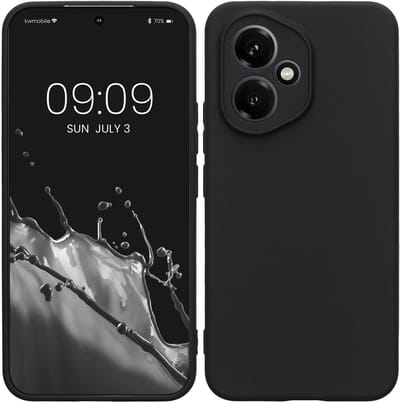 kwmobile telefoonhoesje geschikt voor HONOR 400 - Hoesje voor smartphone - Precisie camera uitsnede - In mat zwart