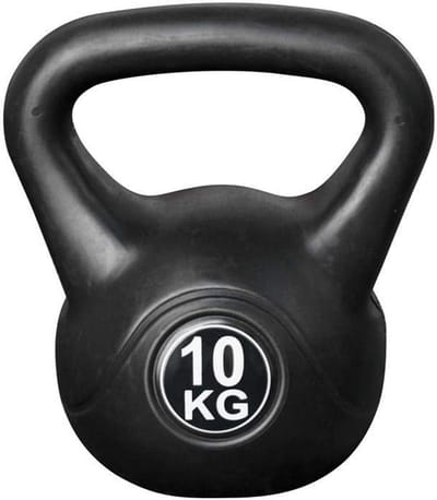 Kettlebell 10 kg voor Krachttraining, Fitness en CrossFit | Gietijzer Trainingsgewicht
