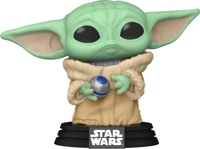 Funko Star Wars - POP! TV The Book Of Boba Fett Grogu With Armor 9 cm Verzamelfiguur - Multicolours