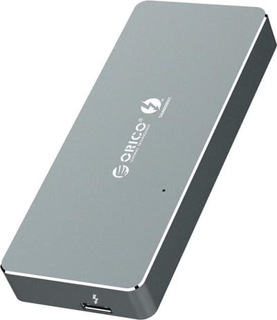 Orico Thunderbolt™ 3 NVME M.2 SSD behuizing - 40Gbps - USB-C - Sky Grey
