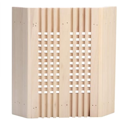 Dailygoody - Sauna Hoofdsteun Licht Cover - Houten Lampenkap