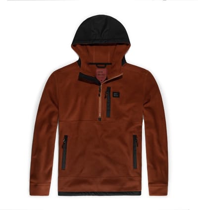 Vintage Industries Fleecep-trui Vinson Hollow Fibre Fleece Brick