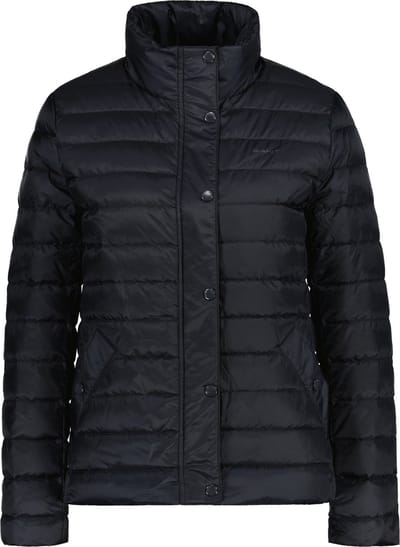 Gant Light Down Jas Zwart M Vrouw