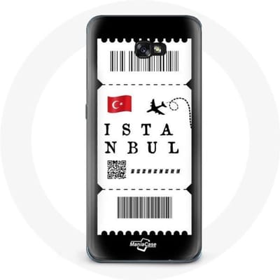 Coque pour Samsung Galaxy A5 2017 Billet d'avion Istanbul Turquie