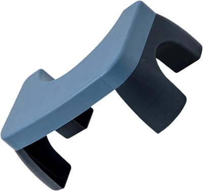 Toilet Voetenbank - Opstapkruk Krukje - Gezondere Stoelgang - Antislip Design - 42.5 cm Lengte - Blauw