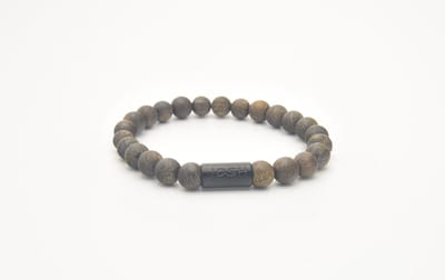 Josh-9313-Armband-Mat bruin-Heren-21,5cm