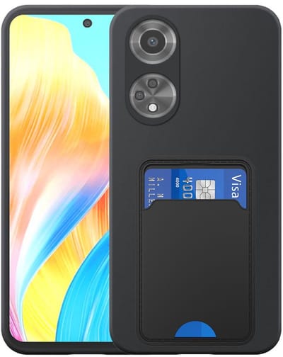 Geschikt voor Oppo A1 / A58 4G / A98 Telefoonhoesje Zwart Flexibel Siliconen TPU hoesje - Flexible Back Cover Case Siliconen TPU - Zwart - Smartphonica geschikt voor Oppo A1;Oppo A58;Oppo A98