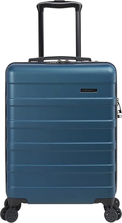 Handbagage Trolley 55x40x20 cm - Lichtgewicht Hard Koffer met 4 Wielen en Combinatieslot - 40L