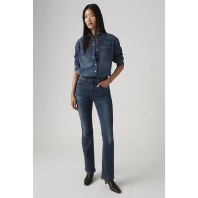 Levi's 725™ High Rise Bootcut Jeans Blue Maat: W27L32 | Jeans Outlet | Dames | Blauw