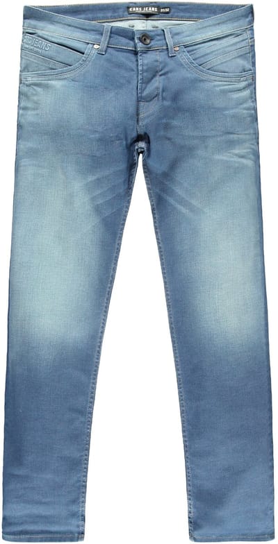 Cars Jeans  Jeans - Henlow-Bleached used Bleu (Maat: 27/34)