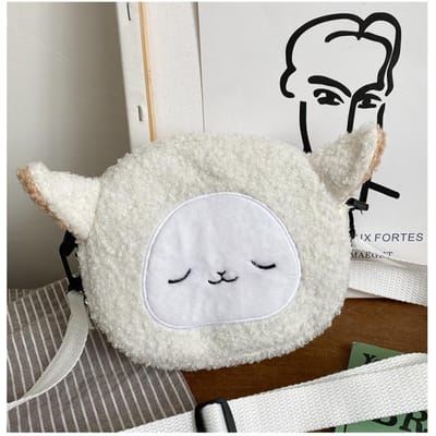 Japanse Stijl Kawaii Tas Dames Cartoon Pluche Schoudertas voor Dames 2023 Nieuwe Crossbody Tas