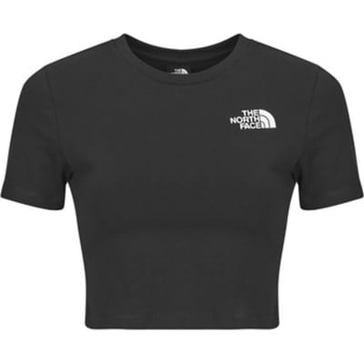 The North Face  T-shirt Korte Mouw S/S Essential Cropped Slim Tee