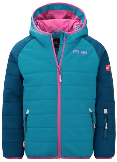 Trollkids Hafjell Pro Jas Blauw 98 cm Kinderen