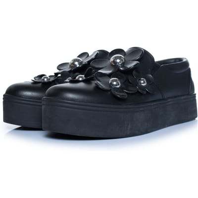 Marc Jacobs, Floral instappers in zwart