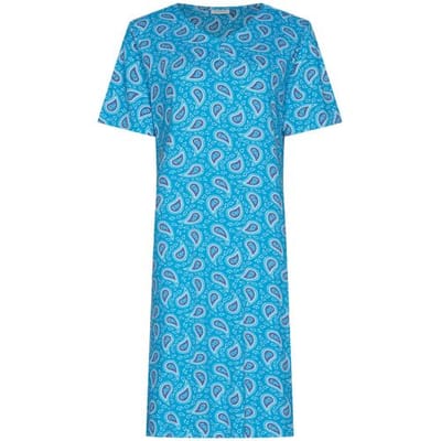 Pastunette - Nachthemd - Ipanema - Bamboo - Turquoise - Maat 36