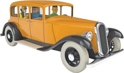 Kuifje Moulinsart Auto 1/24 - Auto van Wang Jen-Ghie - Tintin Limousine